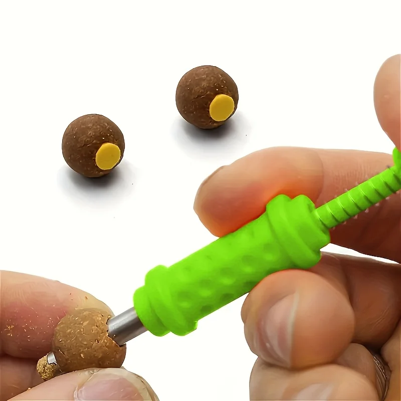 Kit de pesca de carpa con boilies pop-up, espuma Zig y sacabocados - imagen 3
