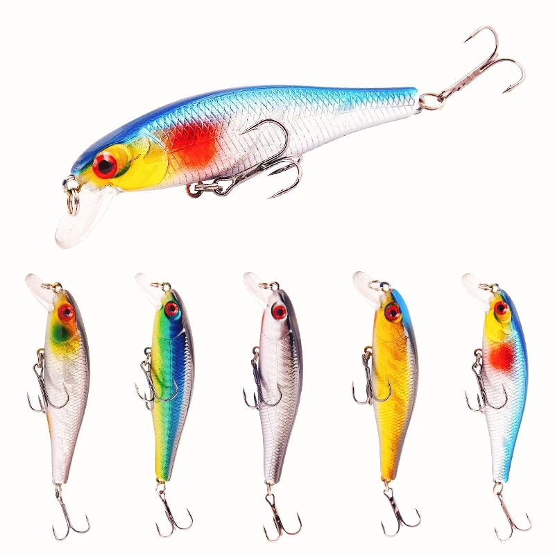 Señuelos de Pesca de pececillos, 1 piezas, modelo japonés, 8,5 cm, 9,2g, Jerkbait, Lucio, Carkbait, Wobblers, Swimbait, cebo profesional - imagen 2