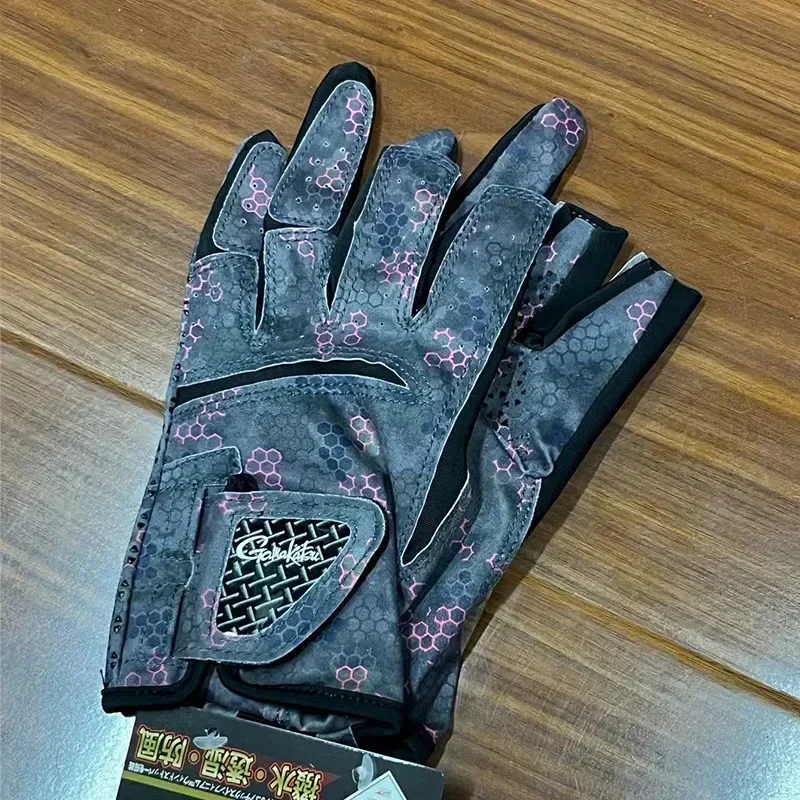 Guantes de pesca Gamakatsu antideslizantes – Corte 3 dedos para mosca - imagen 5
