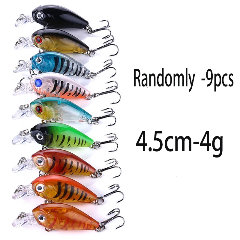 Kit Señuelos Crankbait Profundos Wobbling para Lucio Pesca Agua Dulce - imagen 5