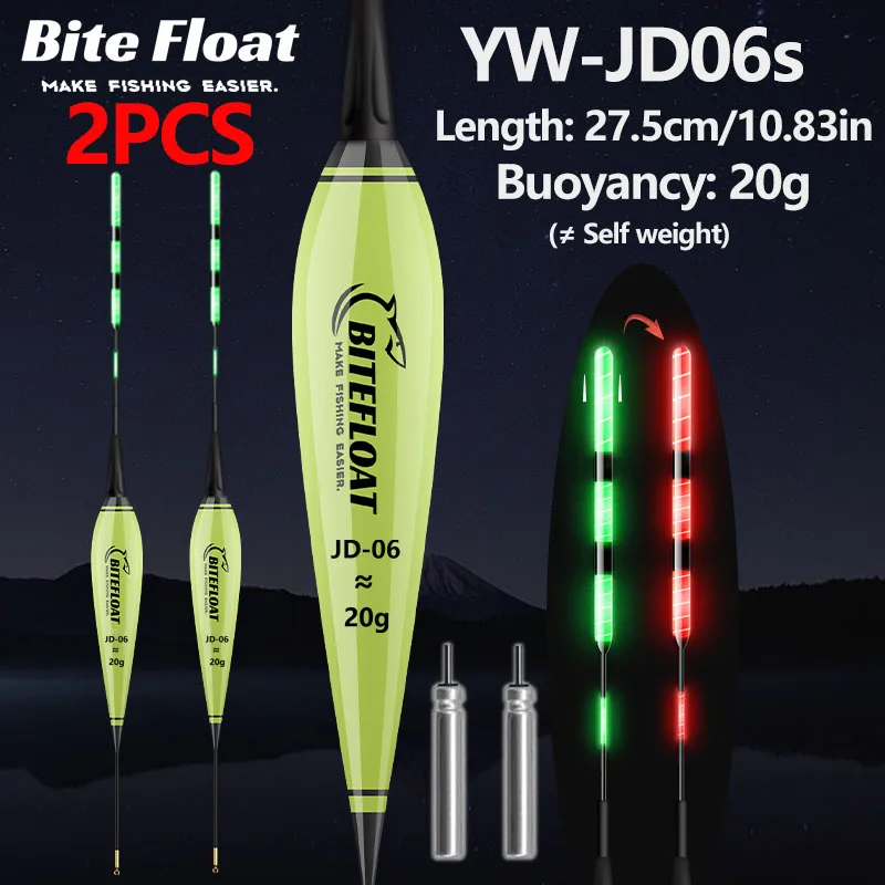 Flotador Electrónico LED Pesca Nocturna Señalizador Picada - imagen 2