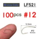 100pcs 521 size 12