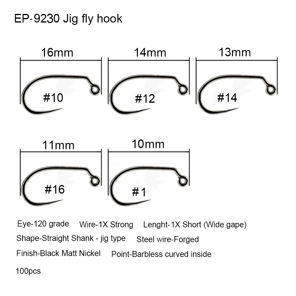 Jig fly hook 9230