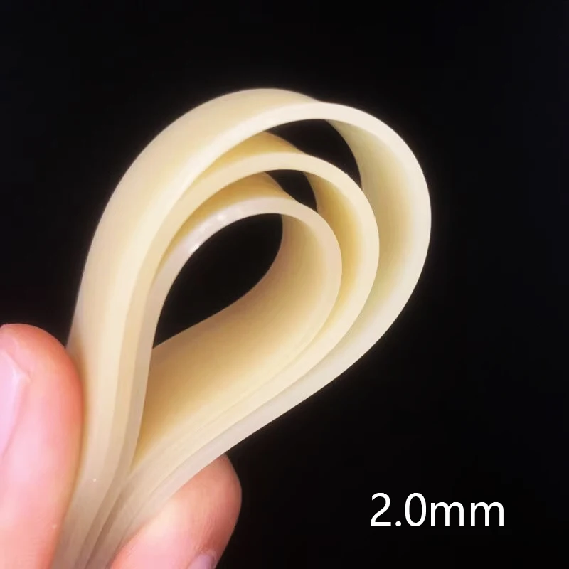 Banda de látex de 2,0mm, banda de goma anticongelante de alta calidad, accesorios de catapulta para tirachinas, tiro de caza al aire libre - imagen 2