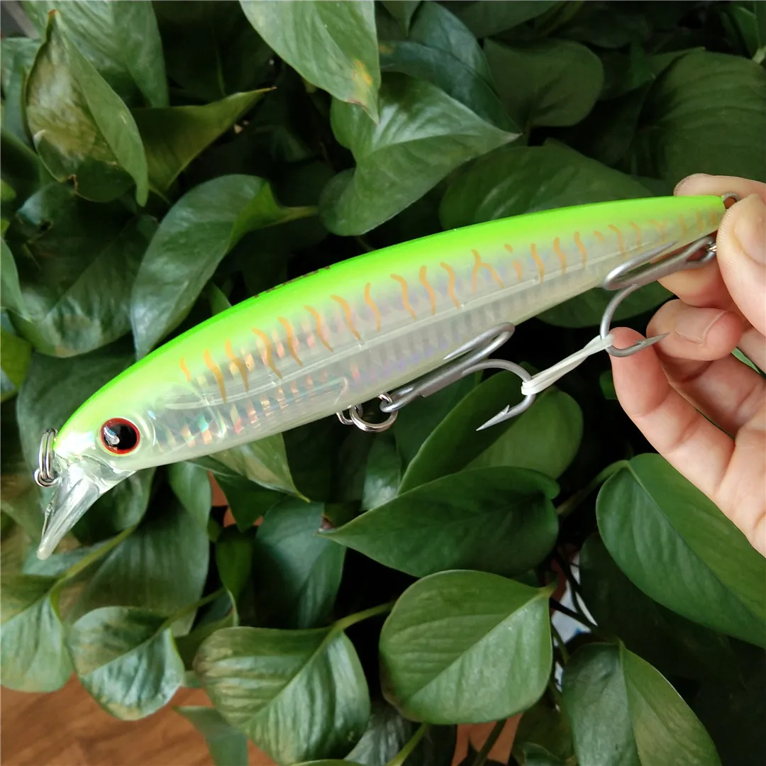 Noeby-SEÑUELOS DE Pesca DE pececillos, cebo duro flotante Artificial, Wobbler Crankbait, carpa, perca, aparejos de Pesca, 4 piezas, 14cm, 39g - imagen 5