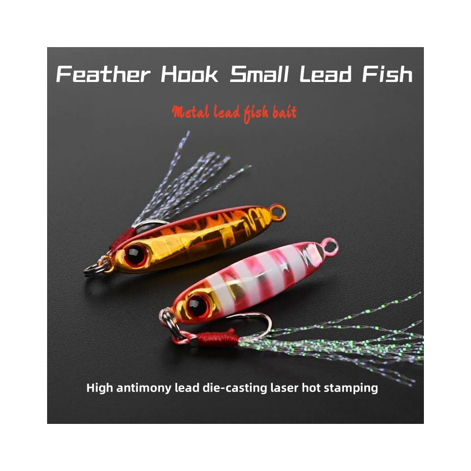 Juego de Señuelos de Pesca de Metal fundido, 1 piezas, cuchara de 35mm 5,5g, cebo duro de fundición a tierra, aparejos de Jigging, señuelos artificiales de agua salada - imagen 3