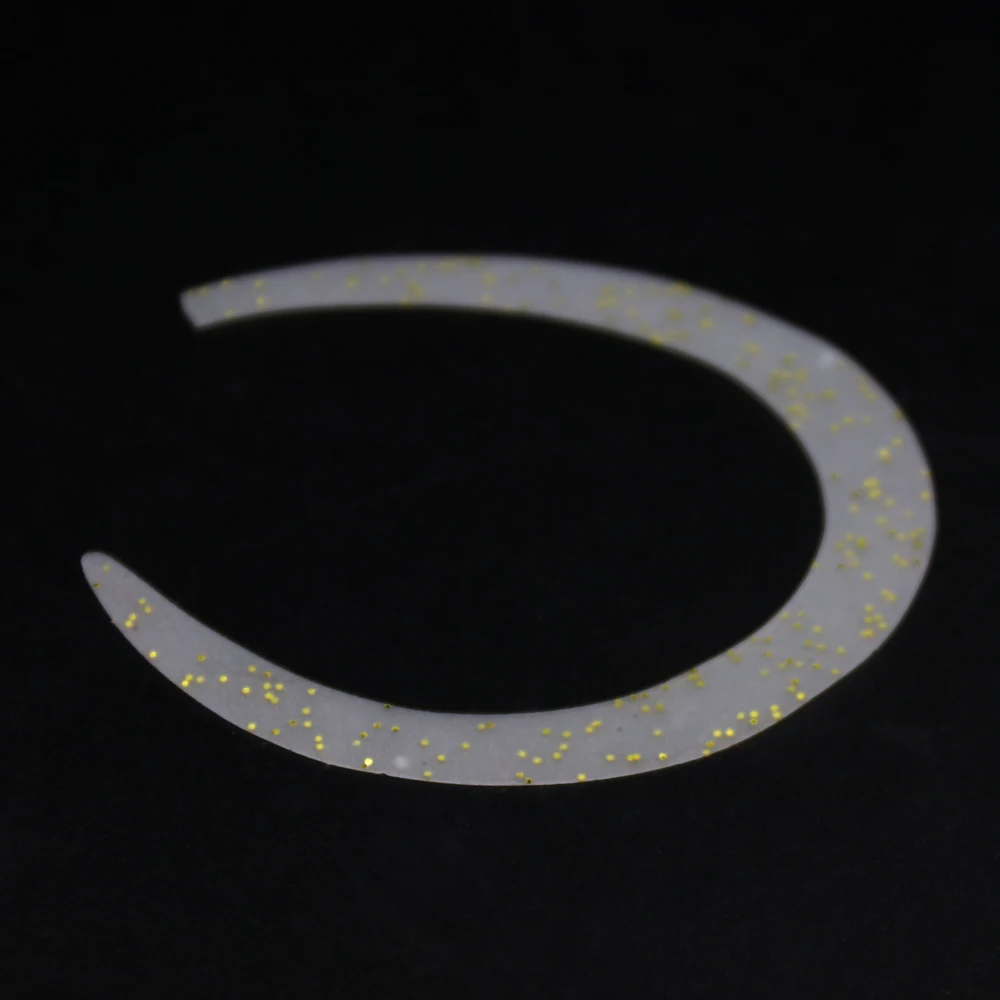 LIONRIVER 10 Uds pesca en agua salada mosca Wiggle colas de silicona señuelo colas para Lucio salmón trucha BassTying serpentinas Tackel - imagen 4