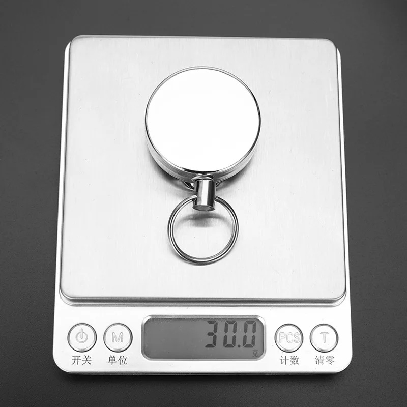 Hebilla retráctil para caña de pescar, línea de hebilla retráctil de alambre de acero inoxidable, PD - imagen 2