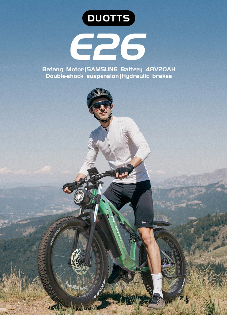 Bicicleta DUOTTS E26 vista lateral
