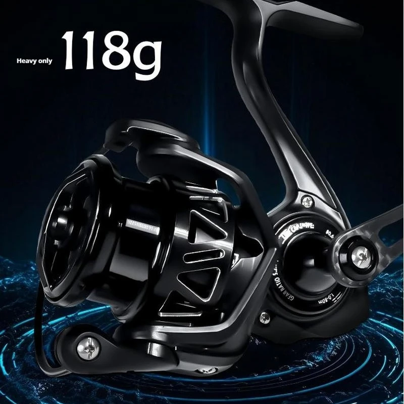 Jiyu Blackbird 5,2 Carrete Spinning ligero 118g carbono freno - imagen 5