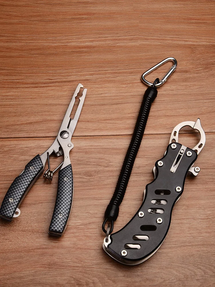 LUYA-Alicates de pesca antideslizantes multifuncionales, controlador de pescado, línea de corte, gancho de toma, ganchos de amarre - imagen 3