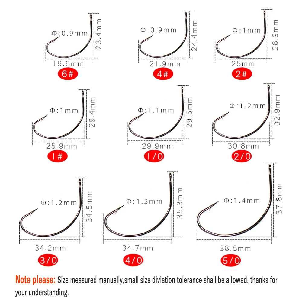 Wifreo-anzuelos de pesca con púas de 100 piezas, señuelo vivo de agua salada y dulce, aparejos de pesca de lubina - imagen 2