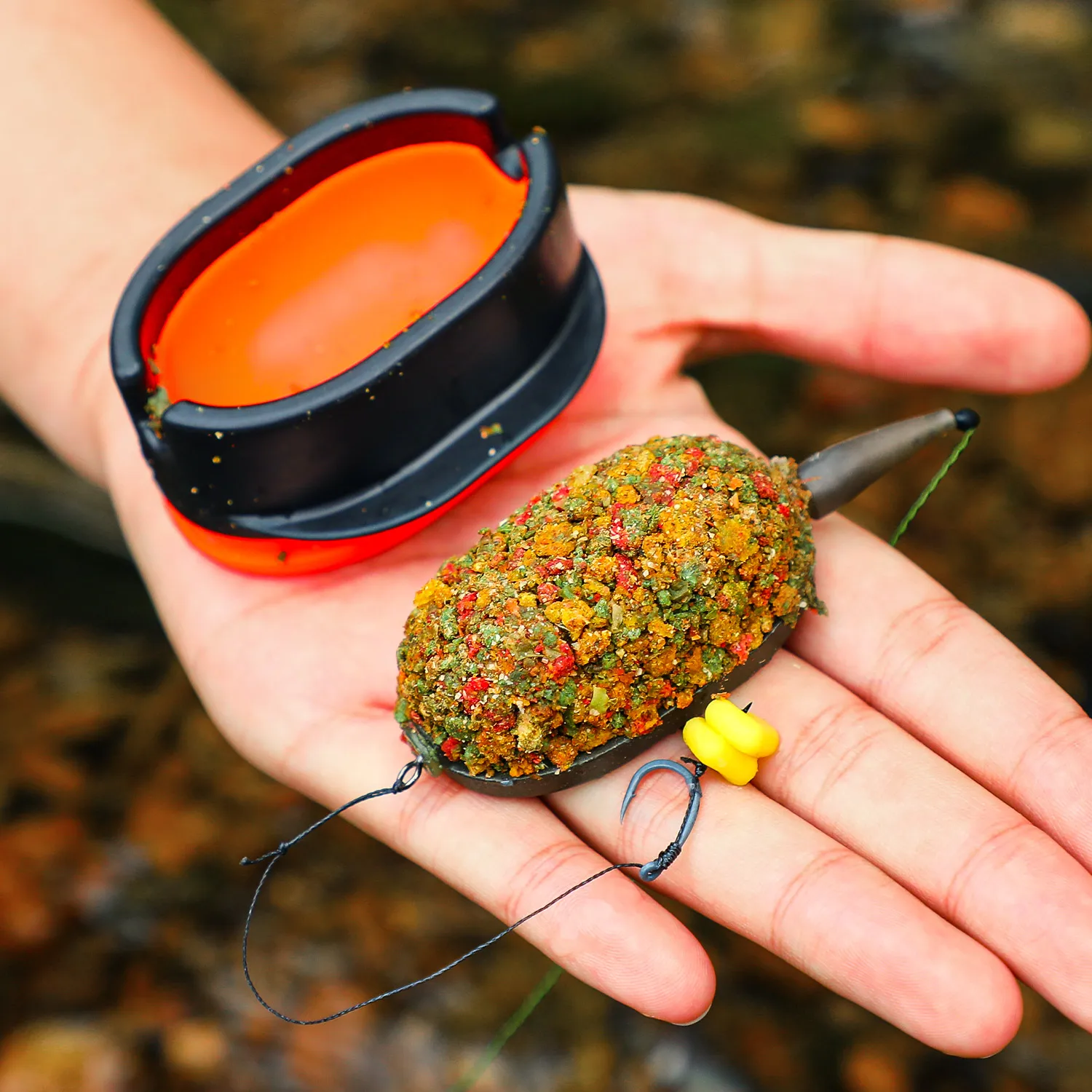 Sougayilang Método Feeder 50g – Alimentador rápido para carpa - imagen 5
