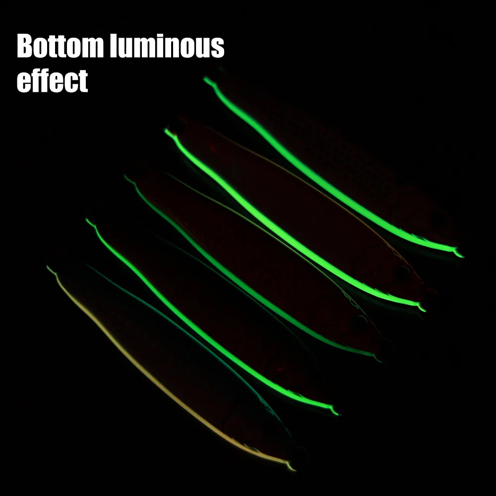 JIGGINGPRO 60g 80g 100g 120g 150g 180g 200g Coso Jig señuelo de Pesca plantillas de Pesca de Mar plantilla de Metal Pesca Mare cebo de Pesca - imagen 5