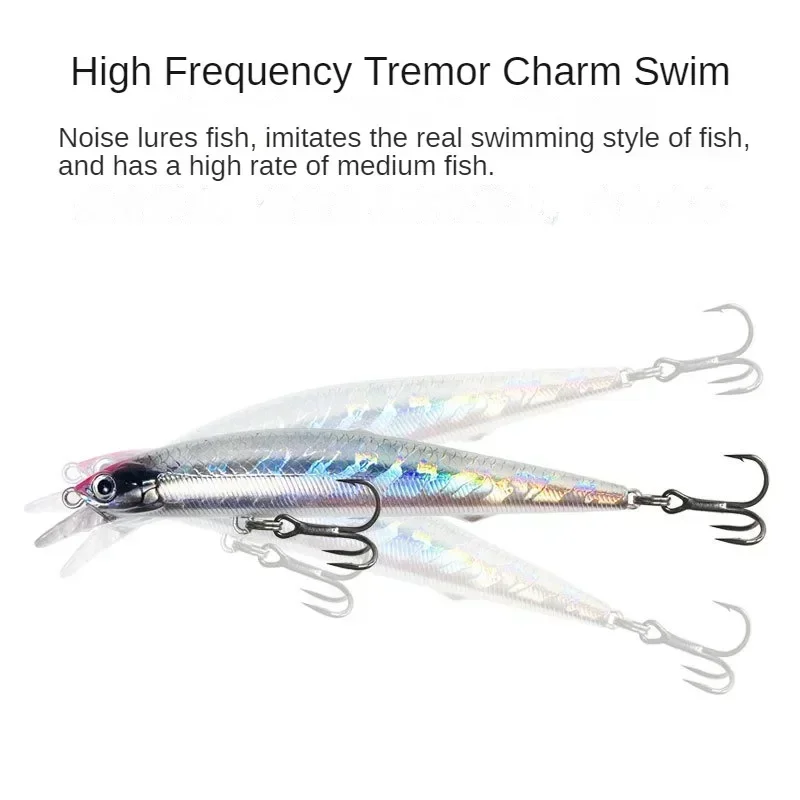 Topwater flotante Minnow Wobblers 7g 10g 12g Señuelos de Pesca cebos artificiales para caminar Swimbait Pesca Crankbait - imagen 5