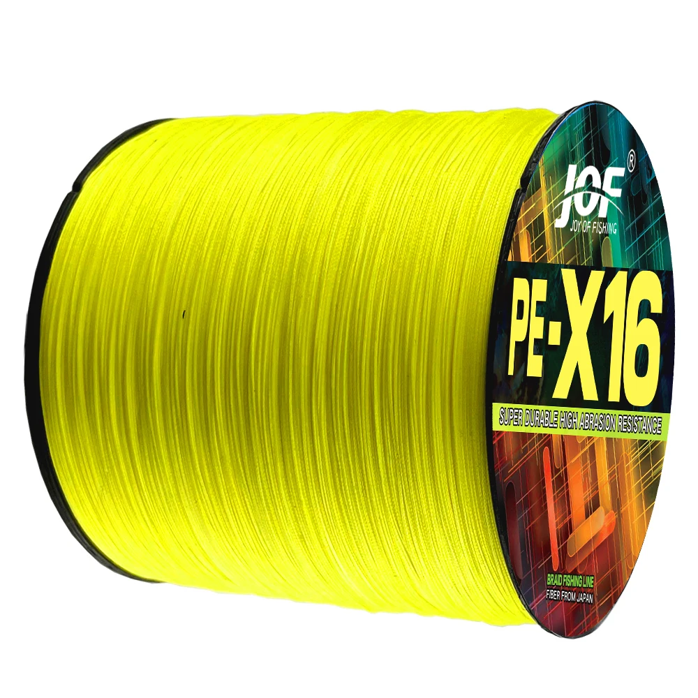 Sedal de Pesca con mosca, hilo trenzado PE X16 de 16 hebras, 300M, 11,3 kg-91kg, 0,16mm-0,80mm, multifilamento, aparejos de Pesca de agua salada - imagen 4