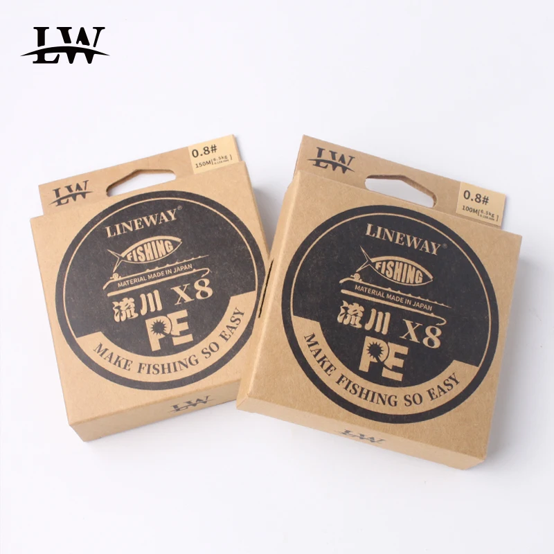 Kawa Fishing PE Line 8 Trenzada 150/100M 0.4/0.8/1.0/1.2/1.5/2.0/2.5/3.0 #   Softs duraderos Protofilamento fuerte importado de Janpan - imagen 2