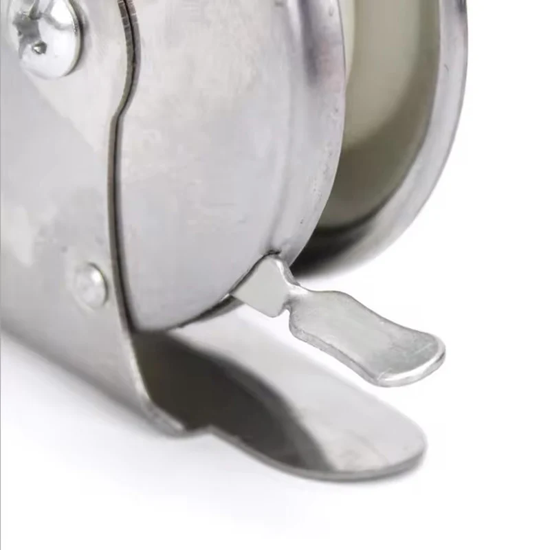 WEIHE, venta al por mayor, mini carrete de pesca en hielo barato con forma de mosca de agua salada y plástico de hierro - imagen 3