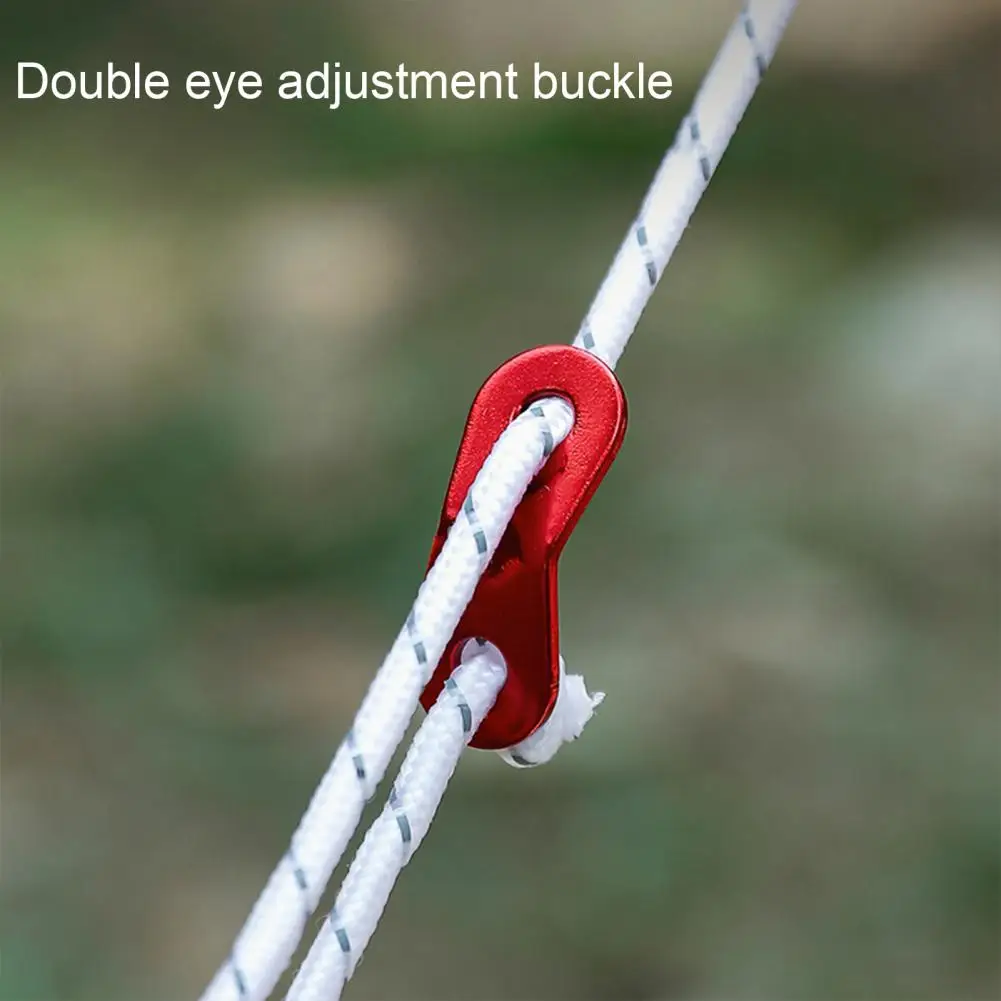 Cuerda reflectante portátil Universal, fácil instalación, resistente al desgaste, cuerda reflectante para tienda de campaña, 1 ud. - imagen 5