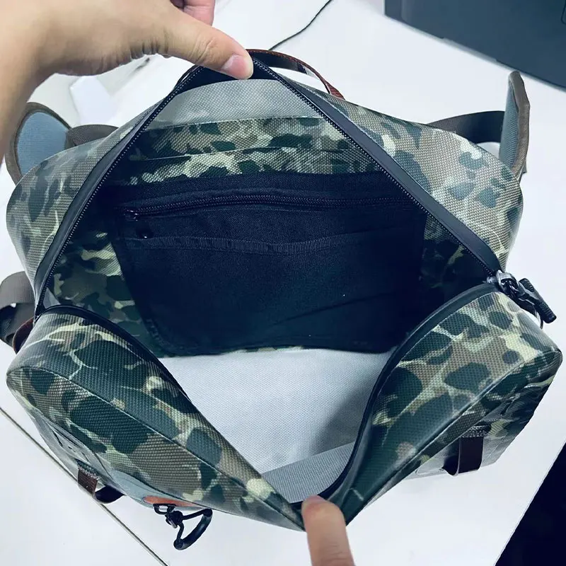 Paquete de cinturón de Wading Switchback sumergible, bolsa impermeable para Kayak, bote, bolsa de cintura múltiple para pesca, caza, senderismo, Camping, ciclismo - imagen 5