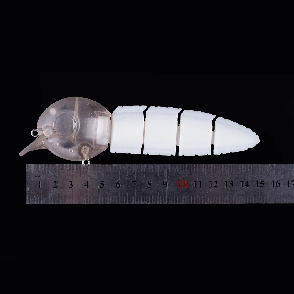 Hanlin-Señuelos de Pesca de lubina sin pintar, aparejos de señuelo Wobbler de cuerpo duro, 2/5 piezas, DIY, 152mm/33g - imagen 3