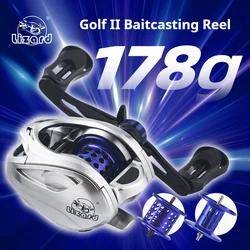 Lizard Carrete Baitcasting – Magnético CNC Rodamientos NMB
