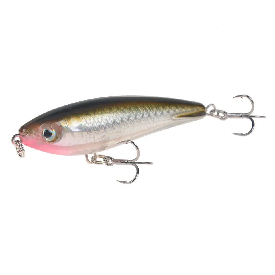 Señuelo de Pesca de lápiz, cebo duro Artificial Wobbler, 1 piezas, 7,5 cm, 12g, 8 # - imagen 4