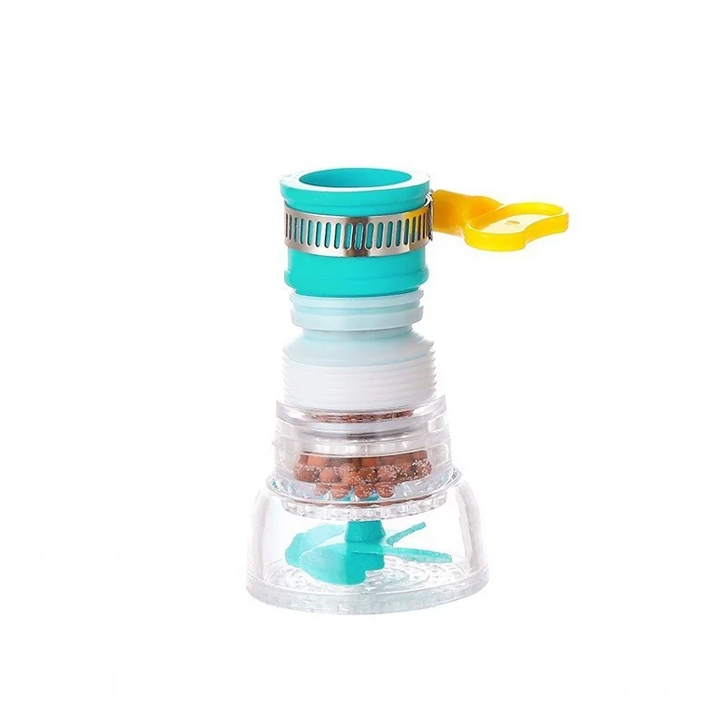 Grifo de cocina giratorio de 360 grados, adaptador de grifo Flexible ajustable para baño, dispositivo extensor, filtro rociador de ahorro de agua - imagen 5