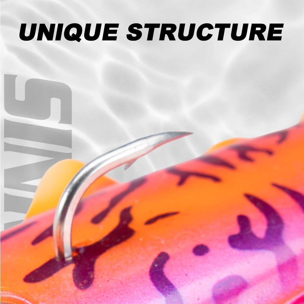 HuntHouse-señuelo de calamar con cabeza de anzuelo, 180mm, 166g, silicona suave, pulpo, hundimiento, efecto UV para pesca en aguas profundas atún, LW299 - imagen 4