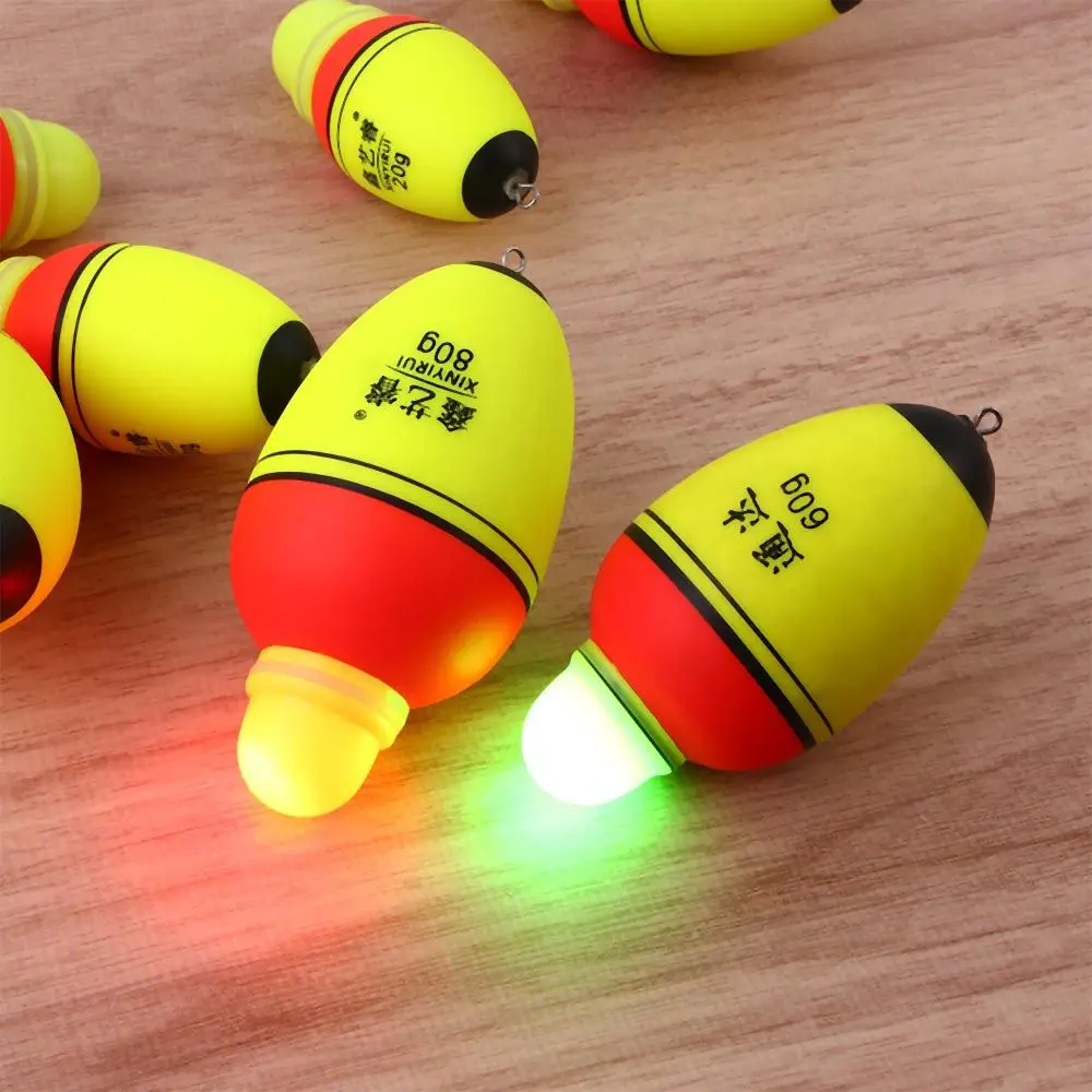 Boyas de color LED de color brillante para la visibilidad mejorada de la pesca en el agua