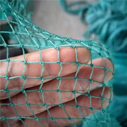 Lawaia-Red de tracción de Material de polietileno de malla pequeña, red anudada de 9 hebras, estanque de peces, pieza de red de dragado para varias redes de pesca
