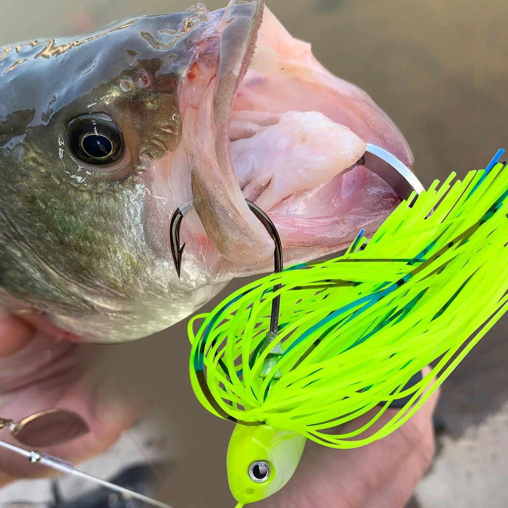 13,7G 16,8G Spinner cebo Bass jig Chatter cebo señuelo de pesca chatterbait Kit de pesca Wobblers para aparejos de pesca de lubina - imagen 3