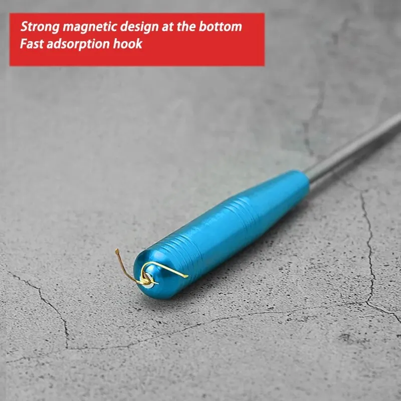 Desenganche de anzuelo de pesca, desacoplamiento rápido de garganta profunda para accesorios de pesca de carpa, herramientas, productos, Extractor de seguridad de acero inoxidable - imagen 5