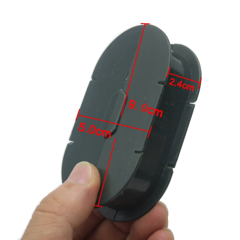 Caja de almacenamiento líder de sedal de pesca de carpa, ranura de plástico para fijar dos piezas de cabello, aparejo Ronnie Zig, accesorios de pesca de carpa, 1 caja - imagen 3