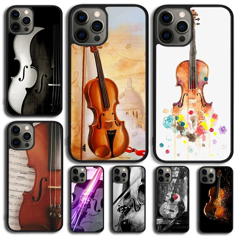 Funda iPhone diseño violín y violonchelo – Compatibilidad 11-17 Pro Max - imagen 4