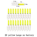 yellow L no battery