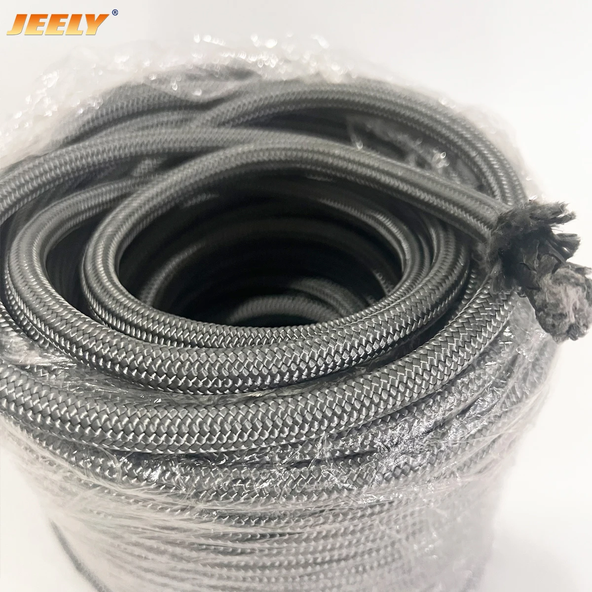 JEELY-núcleo de fibra UHMWPE de 8mm y 10m, con chaqueta de poliéster, aparejo de velero, cuerda de remolque Halyard, línea de cabrestante - imagen 2