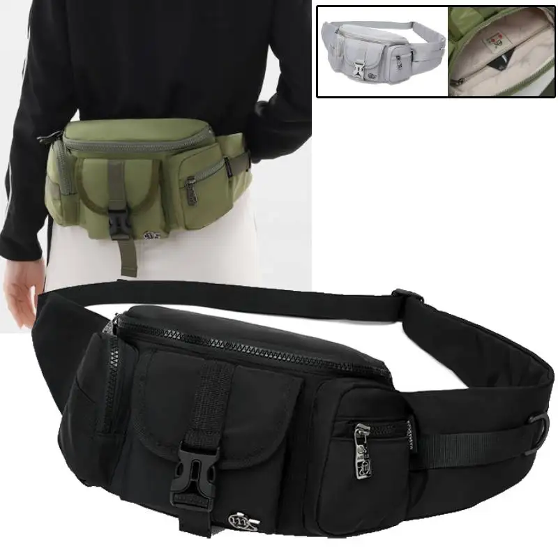 Riñonera de pesca, bolsas deportivas multiusos para el pecho, senderismo al aire libre, funda cruzada para ciclismo, riñonera para viajar y cazar - imagen 2