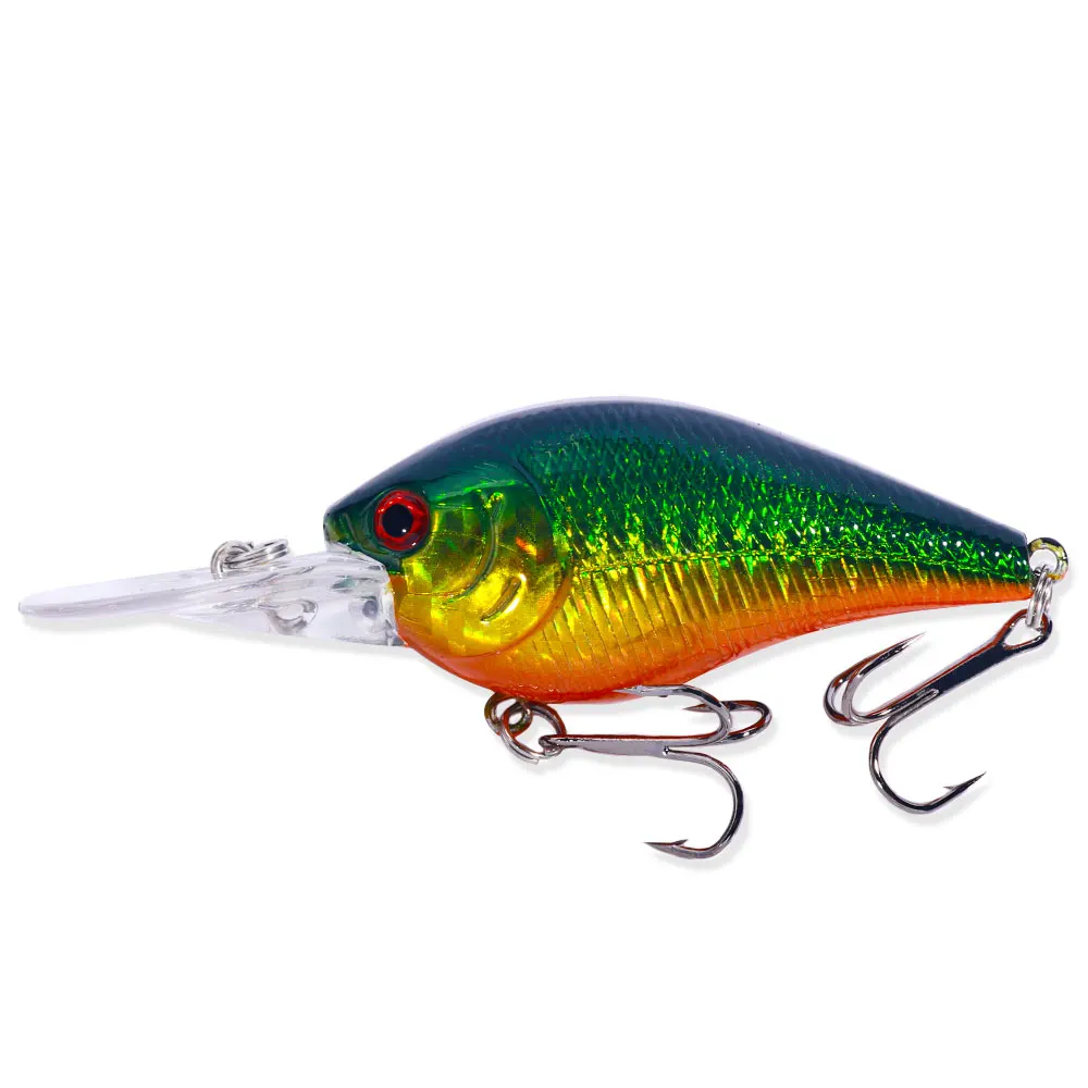 Señuelo de Pesca con manivela, 1 unidad, 12,5g, 8,8 cm, cebo Wobbler Minnow Isca, señuelos artificiales, Crankbait Leurre de Bass, Lucio, aparejos de Pesca - imagen 5