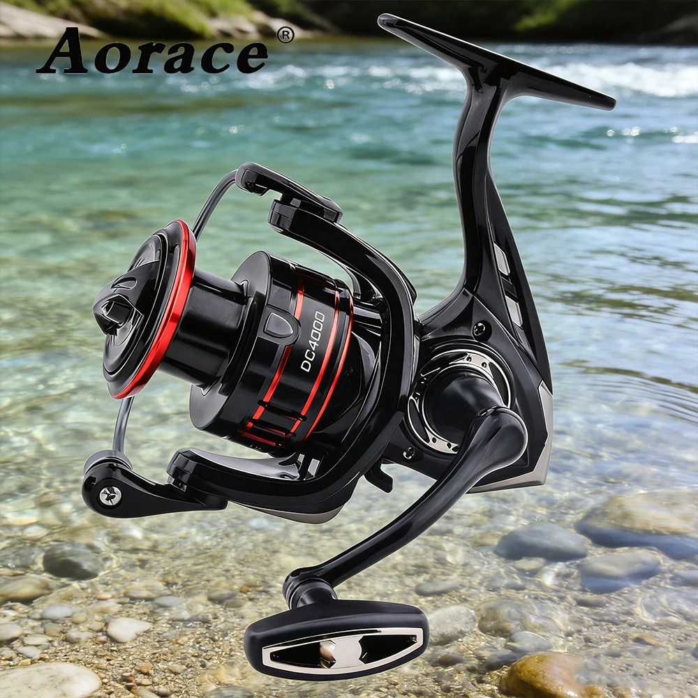 Carrete spinning Aorace Super Light – 8 kg arrastre para carpa - imagen 2