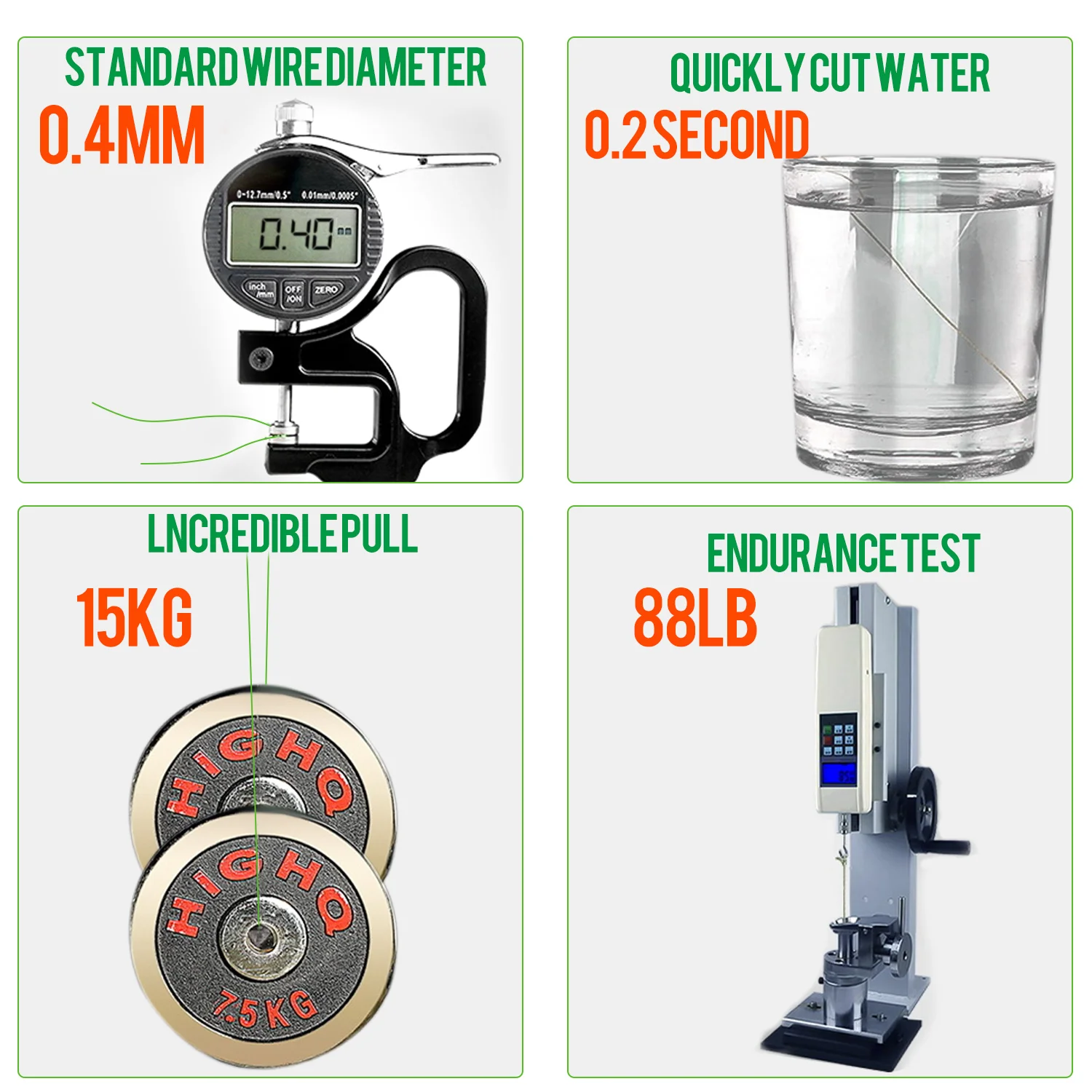 Sougayilang-sedal de Pesca trenzado de 8 hebras, línea de Pesca de Pe de 120m, línea de Pesca sedosa de 0,12-0,40mm para Pesca de carpa de agua dulce - imagen 3
