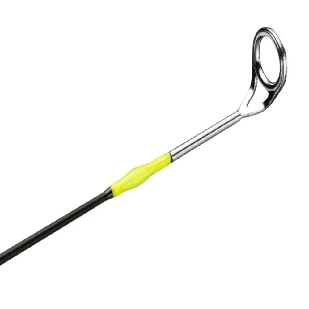 una caña de pescar con un diseño elegante y mango ergonómico