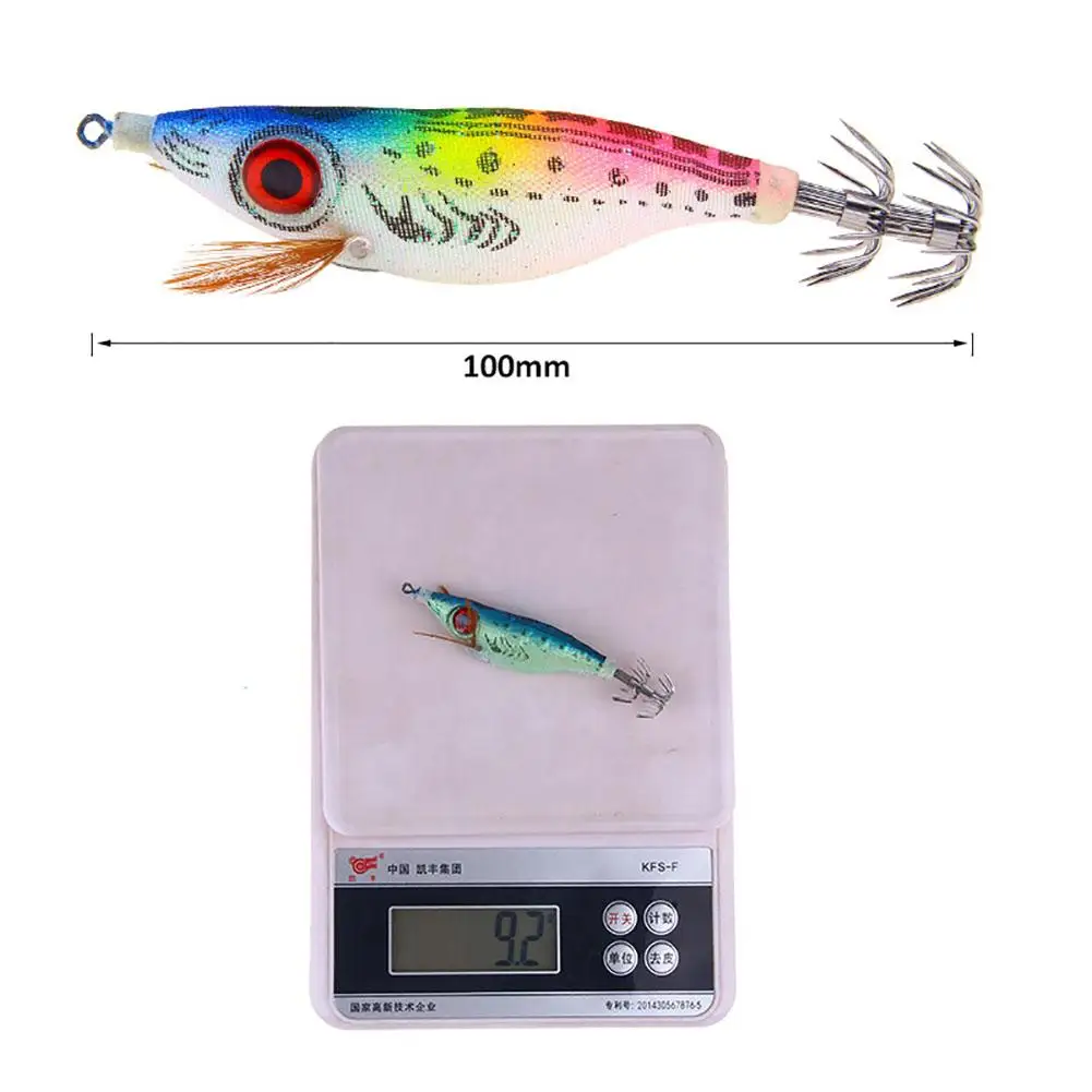 Señuelos de Pesca luminosos de 9,2g/10cm con gancho de doble capa, cebo de pesca colorido Premium, anzuelo de plantilla de pesca, cebo Artificial - imagen 5