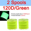 2pcs 120D Green