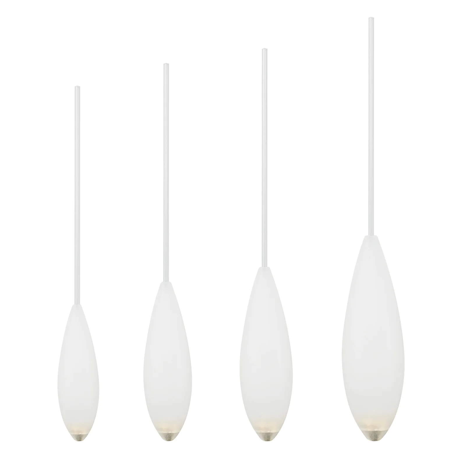 Flotador acrílico de hundimiento lento para pesca mar y playa
