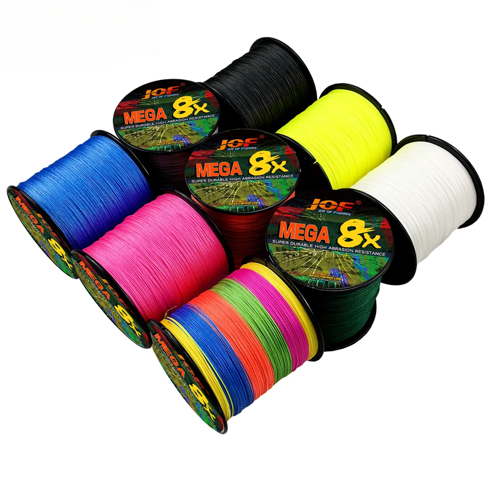 Línea de pesca trenzada japonesa colorida, 8 hebras, 12 hebras, líneas multifilamento líder de lubina, cable de 18-120LB, 0,14mm-0,55mm, 500M-100M - imagen 4