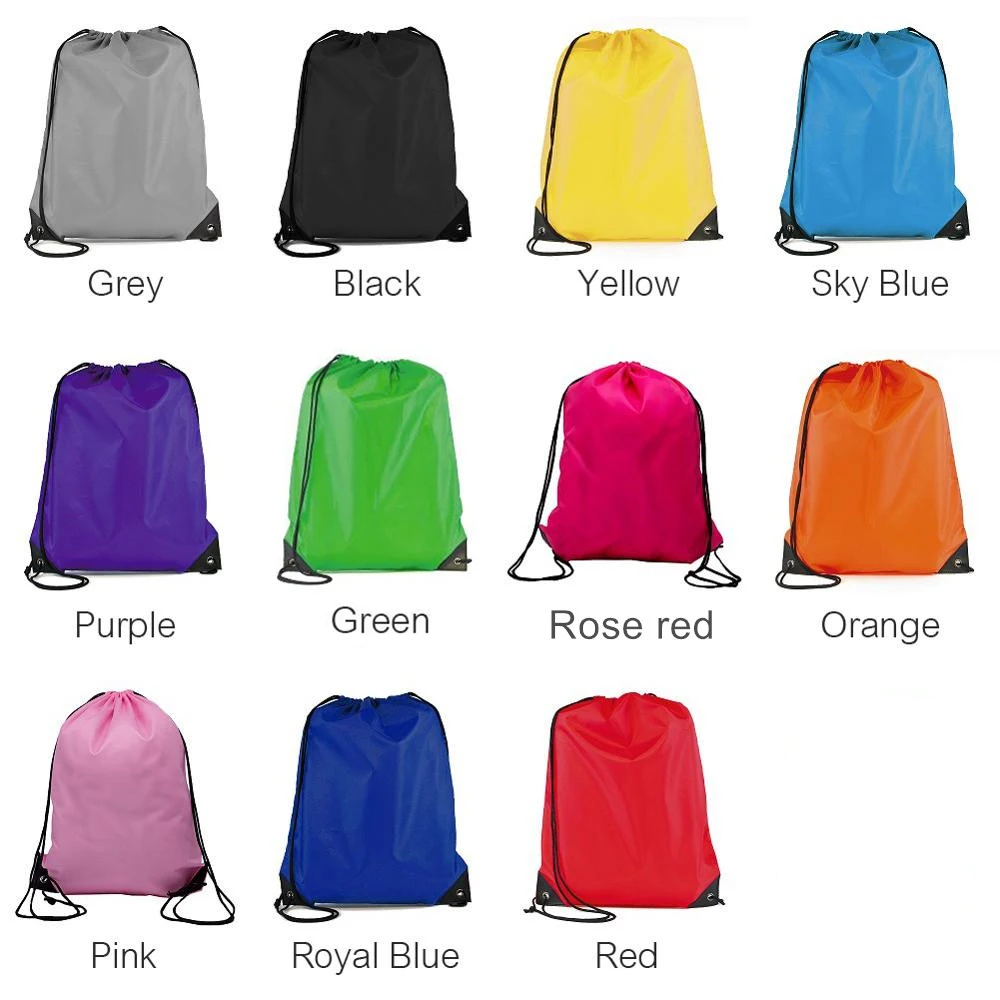 Viajar Multicolor montar impermeable espesar natación bolsa con cordón bolsas de almacenamiento mochila con cordón bolsa deportiva - imagen 5