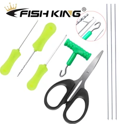 Kit Agujas Fish King – Acero inoxidable para pesca de carpa