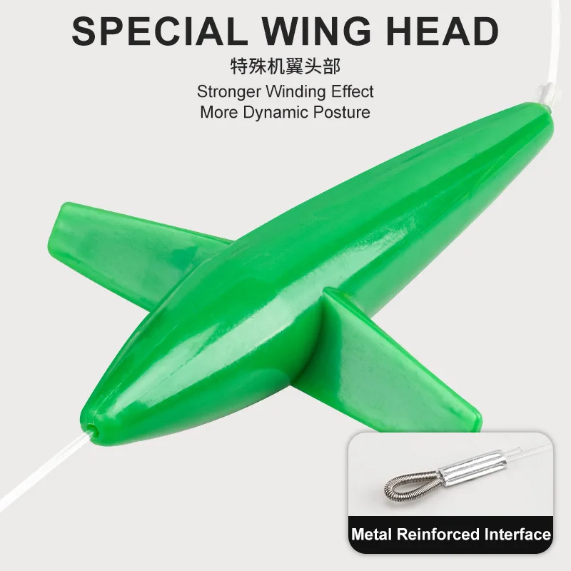 1 Juego de 203g, señuelo de pesca de gran juego, pluma aparejada, señuelo de curricán para pájaros, calamar, atún, cadena de Margarita, cebo Artificial de agua salada, pesca - imagen 5