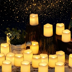 Velas LED sin llama con pilas para pesca nocturna